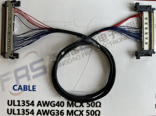 0.3 밀리미터 LVDS 배선 장비 30AWG 20 핀 케이블 노트북 스크린