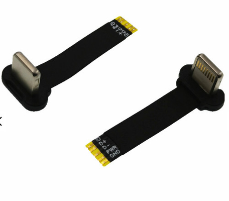 극단적 가는 부드러운 FPC 플랫 케이블 C형 USB 플래트 케이블