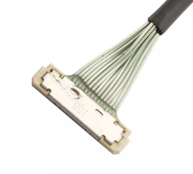 42 awg LVDS 배선 장비 0.4 밀리미터 20.3 밀리미터 케이블 51 핀 EDP