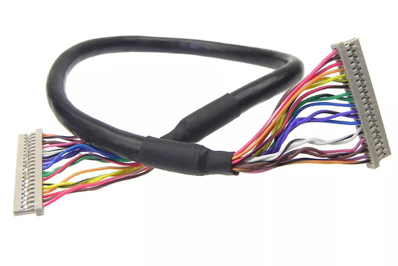 0.3 밀리미터 LVDS 배선 장비 30AWG 20 핀 케이블 노트북 스크린