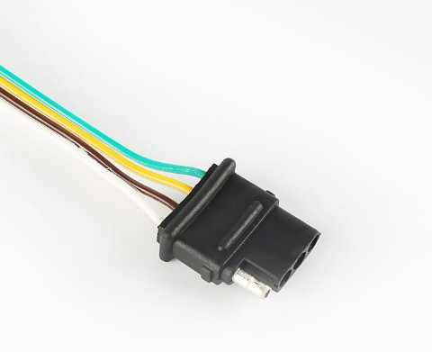 1.5m Awg18 전원 배선 장비 3 핀 보편적 오토바이