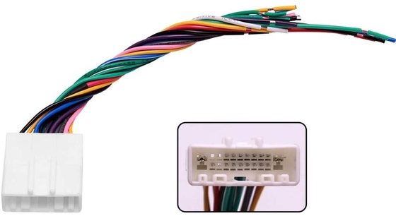 18AWG 4 스피커 16 핀 카 스테레오 연결기 전기 배선 장치