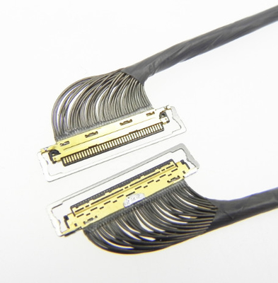 34 awg 미세한 동축 케이블 시스템 20은 380 밀리미터 테플론 PTFE 와이어 조립체를 공동을 만듭니다