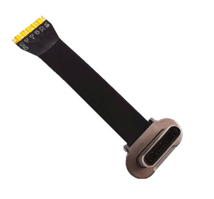 극단적 가는 부드러운 FPC 플랫 케이블 C형 USB 플래트 케이블