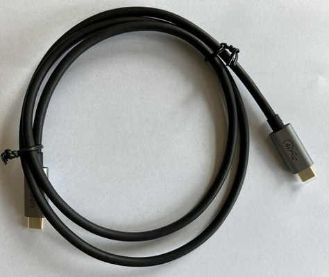 1.8m HDMI 배선 장비 USB 4 240w 탄력적 하드미 커버 버클형